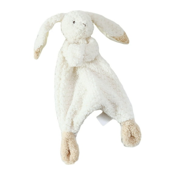 Bottone Baby Security Blanket Snuggle Toy Soft Plush Stuffed An1ma1 Toy Lovey Soothing Sensory Toy Lovely Rabbit Shape