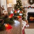 Diamond Led String Light Indoor/Outdoor 100-Count LED Diamond-Cut C9 Christmas String Lights ...