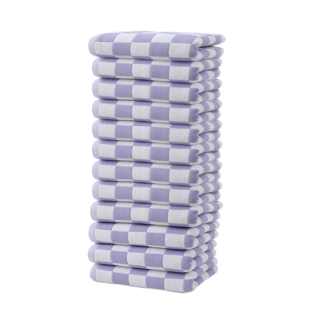 Sofa Vama Ropa de Cama Toallas de gasa cuadradas para el hogar, modelos de verano, toallas pequeñas de gasa, 12 paquetes for Navideño