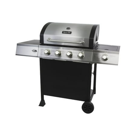 Dyna Glo Dgb495sdp D 4 Burner Open Cart Lp Gas Grill With Side Dyna Glo Dgb495sdp D 4 Burner Open Cart Lp Gas Grill With Side