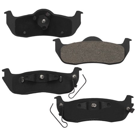 Gridiron Brakes Standard Semi-Metallic Brake Pads Rear (4-Pad Set)