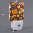thumbnail image 2 of Cauagu Autumn Harvest Pumpkin Joy Print LED Nightlight,0.5W Night Lights Plug into Wall 1 Pack with Dusk-to-Dawn Light Sensor Soft Glow Lamp for Bathroom Adult Hallway-EU, 2 of 7