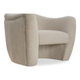 thumbnail image 6 of Moe's Home Collection Domino Accent Chair Fabric Beige, 6 of 8