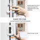 thumbnail image 3 of Cerradura De Seguridad Para Niños MACHAO Para Refrigerador Blanco, 3 of 5