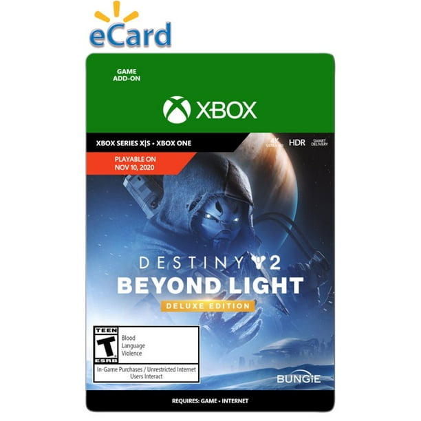 Destiny 2 Beyond Light Deluxe Edition Bungie Xbox Digital Download Walmart Com