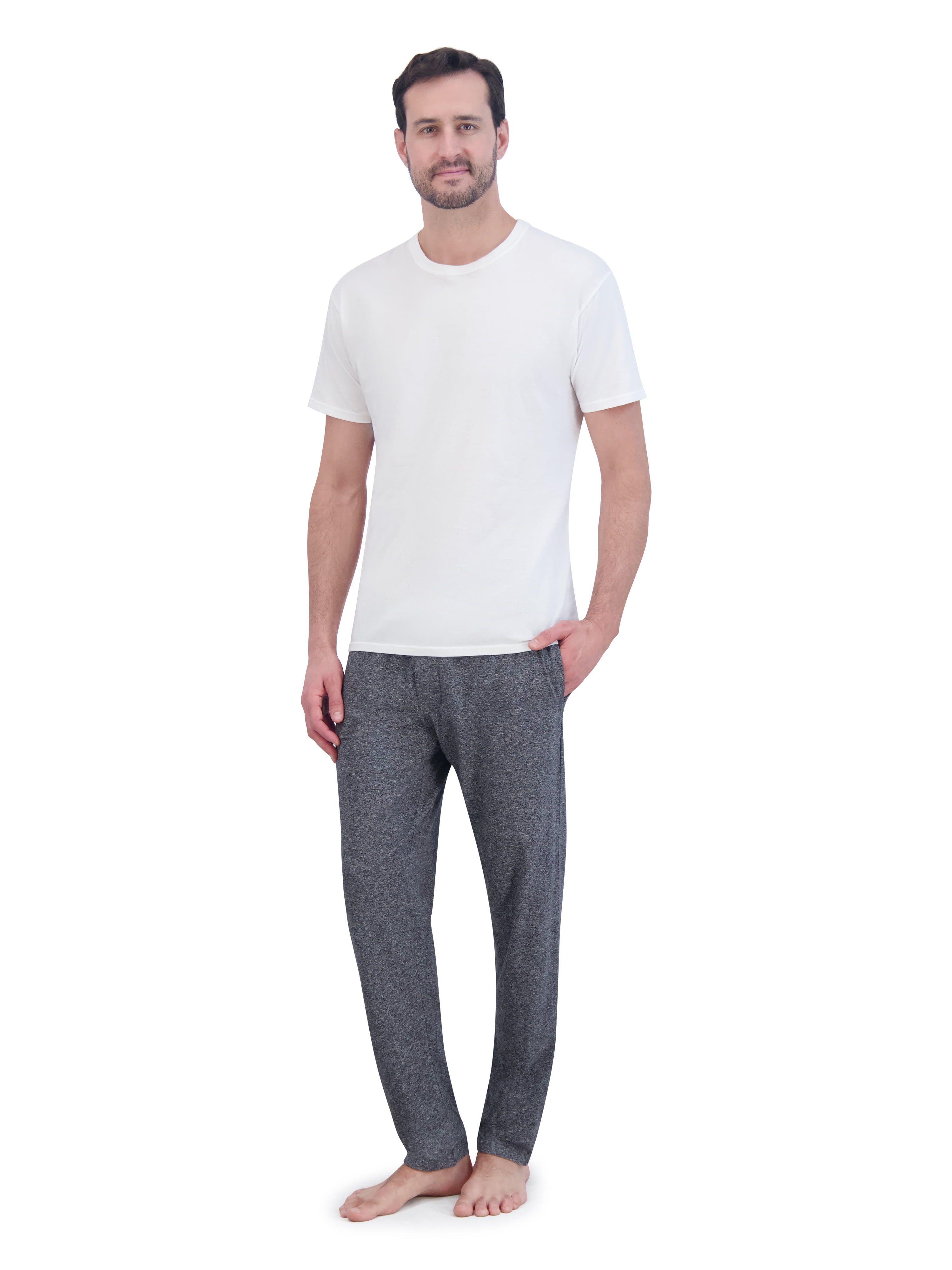 George Men's Solid Knit Pajama Pants, Sizes S-2XL