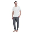 thumbnail image 3 of George Men's Solid Knit Pajama Pants, Sizes S-2XL, 3 of 5
