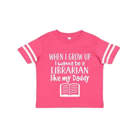 

Inktastic Future Librarian Like Daddy Gift Toddler Boy or Toddler Girl T-Shirt