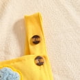 thumbnail image 4 of larppty Baby Girl Fall Clothes Long Sleeve Romper Bee Suspender Skirt Headband Infant 3PCS Winter Outfit Sets, 4 of 7