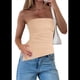 thumbnail image 2 of Camiseta Sin Mangas Sexy de Moda de Verano Color Albaricoque L, 2 of 6