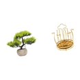 thumbnail image 6 of Artificial Bonsai Tree Mug Holder Cup Rack Iron Material Elegant Organizer for Living Room and Desktop Home Decor, 6 of 8