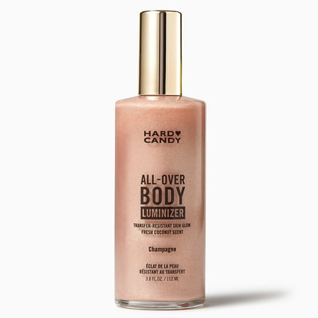 Hard Candy All Over Body Luminizer, Body Oil, Lit Up, Champagne Gold, Shimmer