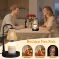 thumbnail image 4 of Couvkadl Candle Warmer Lamp with Timer, Dimmable Candle Warmer for Jar Candles, Height Adjustable Wax Melt Warmer, Birthday Gifts, 4 of 7