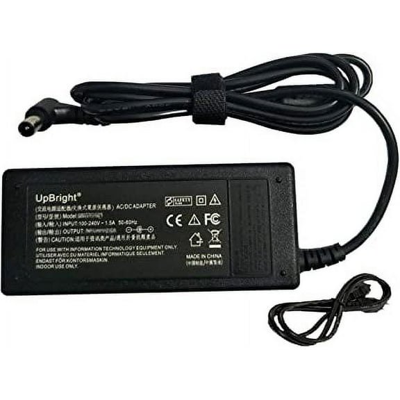 24V AC/DC Adapter Compatible for Samsung HW-H7500 HW-H7501 HWH-7500 HWH-7501 HWH7500 HWH7501 HW-H7500/ZA HW-H7501/ZA HW-H7500/EN HW-H7500/ZF 2.5A SoundBar Speaker System Power Supply Charger