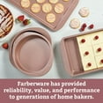 thumbnail image 7 of Farberware Nonstick Bakeware Loaf Pan, 9-Inch x 5-Inch, Rose Gold, 7 of 7