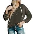 thumbnail image 1 of Sudadera para Mujer Cuello Redondo Sudaderas Moda Estampado Manga Larga Cómodo Transpirable Con Capucha Odeerbi  ODB-5, 1 of 6