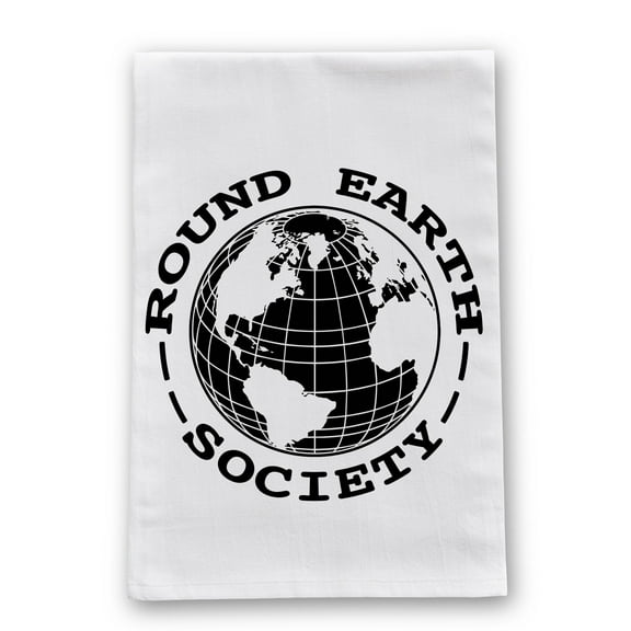 Round Earth Society Kitchen Towel