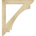 thumbnail image 3 of Ekena Millwork 4"W x 34"D x 38"H Imperial Slat Rough Sawn Bracket, Douglas Fir, 3 of 4