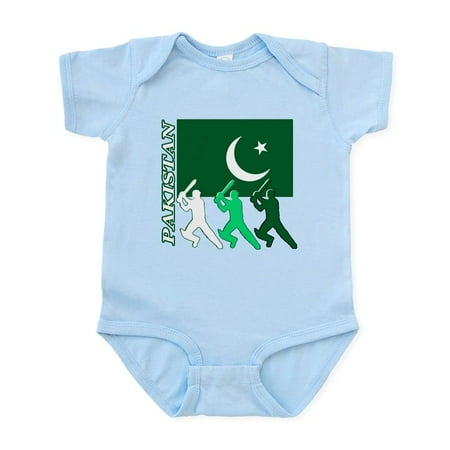 

CafePress - Cricket Pakistan Infant Bodysuit - Baby Light Bodysuit Size Newborn - 24 Months