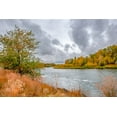 thumbnail image 2 of Murdock, Ramona 24x17 White Modern Wood Framed Museum Art Print Titled - Snake River Autumn I, 2 of 4
