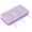 Purple, variant on Strawberry Silicone Popsicle Mold with Lid & Reusable Sticks, 3-Cavity Ice Cream Mold, Non-Stick Flat Base, Easy Release, Stackable Space Saving for Kids DIY Frozen Treats