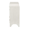 thumbnail image 4 of Verona Quaterfoil Design Kitchen Storage Cabinet w/Mirrored Doors - Cream, 4 of 4