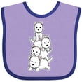 thumbnail image 3 of Inktastic Kawaii Westie Stack Boys or Girls Baby Bib, 3 of 4