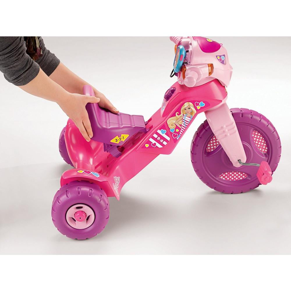 Fisher-Price Barbie Lights & Sounds Tricycle, Pink - Walmart.com