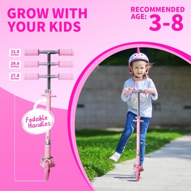 Nattork Scooter For Kids Ages 3-8 – Kick Scooters Boys & Navy Blue