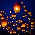 Paper Lanterns, Biodegradable Wishing Lanterns,Lanterns to Release in