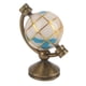 thumbnail image 1 of Simulación Mini Globo Seguro Insípido Colores Vibrantes Educativo Casa de Muñecas Globo en Miniatura para Casas de Muñecas 1:12 Bola Blanca Base de Cobre, 1 of 5