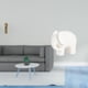 thumbnail image 2 of Reloj de suelo para casa de muñecas,Reloj de piso para casa de muñecas en miniatura,minimuebles,Figura de elefante,Estatua de elefante,figura decorativa de Feng Shui para el hogar,Figura, 2 of 8