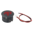 thumbnail image 1 of DC4-100V Round Car Voltmeter LED Digital Display Voltage Electricity Meter, 1 of 10