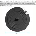 thumbnail image 2 of 2 tapones de silicona para fregadero de cocina, tapón de bañera, tapones de drenaje universales de 6 pulgadas para fregadero de baño, tina de lavandería, fregadero comercial, tapón de cubierta de dren, 2 of 5