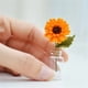 thumbnail image 5 of Set de mini flores - Girasoles de regalo Flores artificiales Flores para manualidades Ideas de mini flores para manualidades Flores de día Regalo, 5 of 5