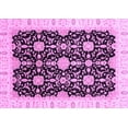 thumbnail image 1 of Ahgly Company Indoor Rectangle Oriental Purple Traditional Area Rugs, 7' x 9', 1 of 4