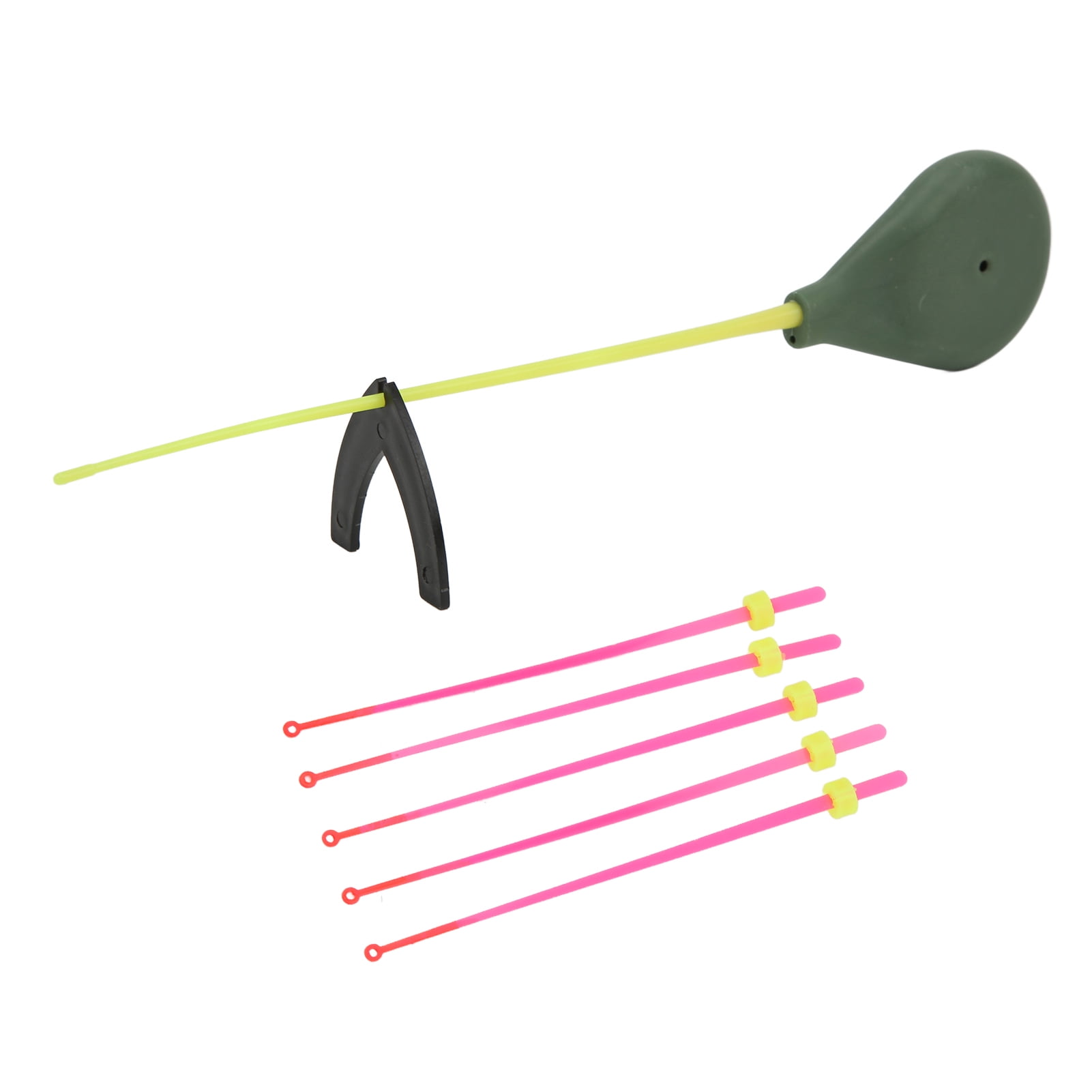Ice Fishing Rod Kit Mini Ice Fishing Rod with Top Tip Portable Fishing Tackle for Winter Fishing14cm,