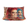 thumbnail image 3 of Movie Descendants The Rise of Red 3 Pieces Bedding Set Double Sided Printing Soft Comforter Sets Decor Bedroom Gifts With 1 Duvet Cover 2 Pillowcases, 3 of 8