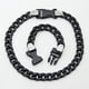 thumbnail image 2 of Xiao Hua Nueva pulsera de acrílico para hombre, estilo rock punk, joyería de moda (negra), 2 of 5