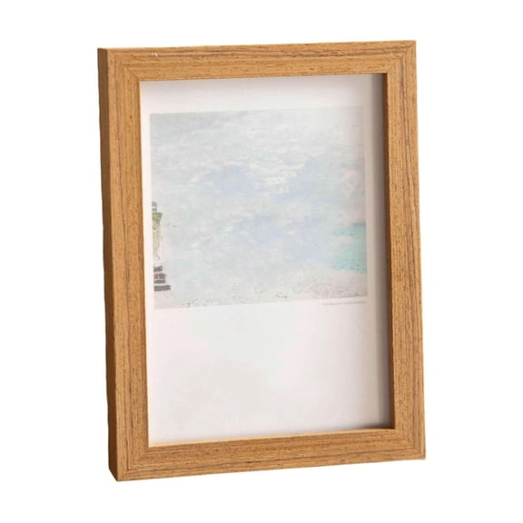 Wood Picture Frame Wall and Tabletop Picture Frames Solid Wood 7 by 10 Inch Photo Display for Home Wall Decor Wedding Decorations 1 Pack