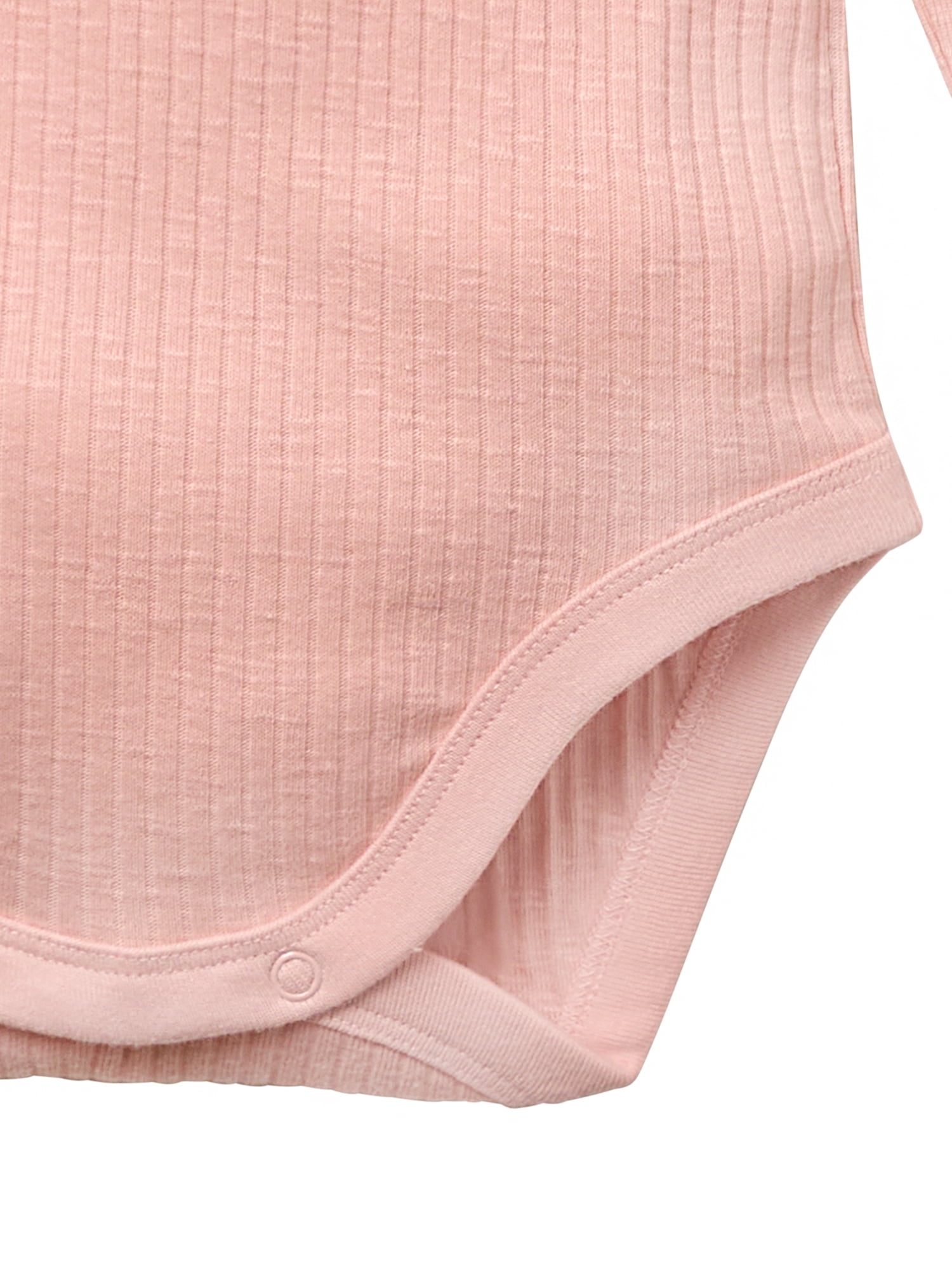 Modern Moments by Gerber Baby Neutral Organic Long Sleeve Bodysuit, 0/3 Months - 24 Months