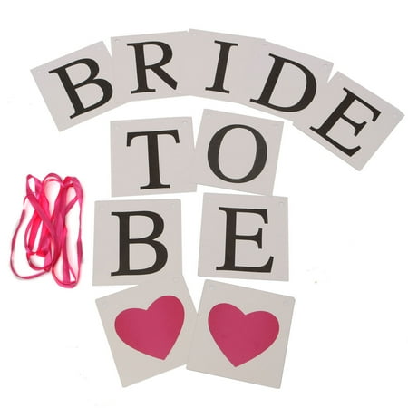 Bride To Be Photo Banner Bunting Garland Banner Hen Night Party