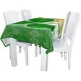 thumbnail image 2 of St. Patrick''s Day Rectangle Tablecloth 60"(W) x 120"(L), St. Patrick''s Day Clover Leaf Modern Table Linen Cloth Cover for Kitchen Dining Room Party Home Decor, 2 of 6