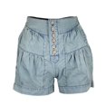 thumbnail image 6 of Women's Cotton Shorts Jeans Shorts Denim Washed Women Pants Ripped Hole Slim Short Women'S Jeans,Blue Women's Shorts XL, 6 of 8