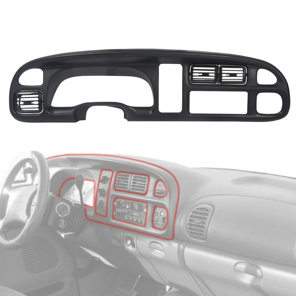 Dash Board Bezel W/ Vents For DODGE RAM 1998, 99,00, 2001. RAM 1500