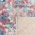 thumbnail image 4 of SAFAVIEH Bristol Korbin Geometric Polyester Area Rug, Blue/Light Gray, 5'1" x 7'6", 4 of 8