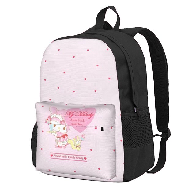 Sanrio Kawaii Hellokitty Women Backpack Mochila Trend Student School Bag Computer Rucksack Teenage Waterproof Travel Rucksack tzw