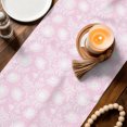 thumbnail image 2 of Table Runners 72 Inches Long Dress Scarves, Pink Flowers Farmhouse Kitchen/Dining Table Decor Table Runner, Coffee Tablerunners, Cute Floral Botanical Farmhouse 13x72 Inch, 2 of 8