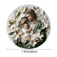 thumbnail image 3 of Wooden Crafts Birthday Hanging Festival Wall Home Decoration Pendant, 3 of 6