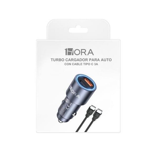 cargador para auto carga rapida 38w gar241